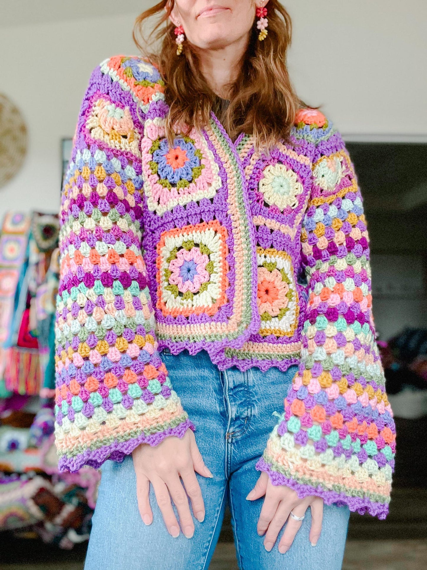 Chloe Cardigan Crochet Pattern