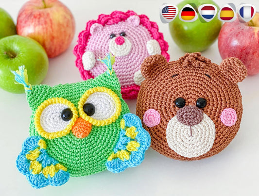 Forest Folding Shopping Bags Crochet Pattern