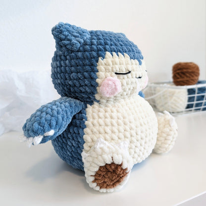 Sleepy Monster Amigurumi Crochet Pattern