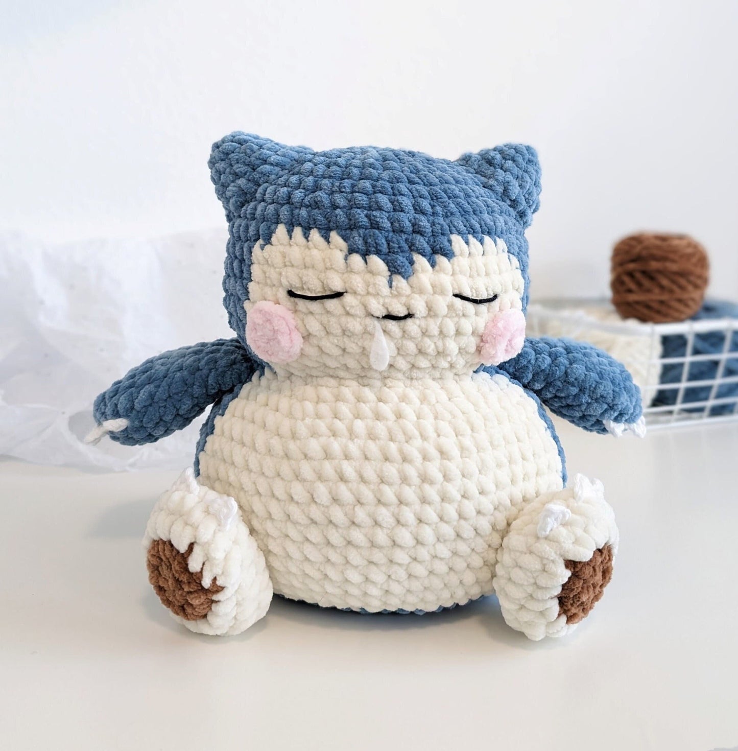 Sleepy Monster Amigurumi Crochet Pattern