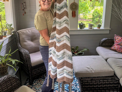 Daytona Sands Crochet Blanket Pattern