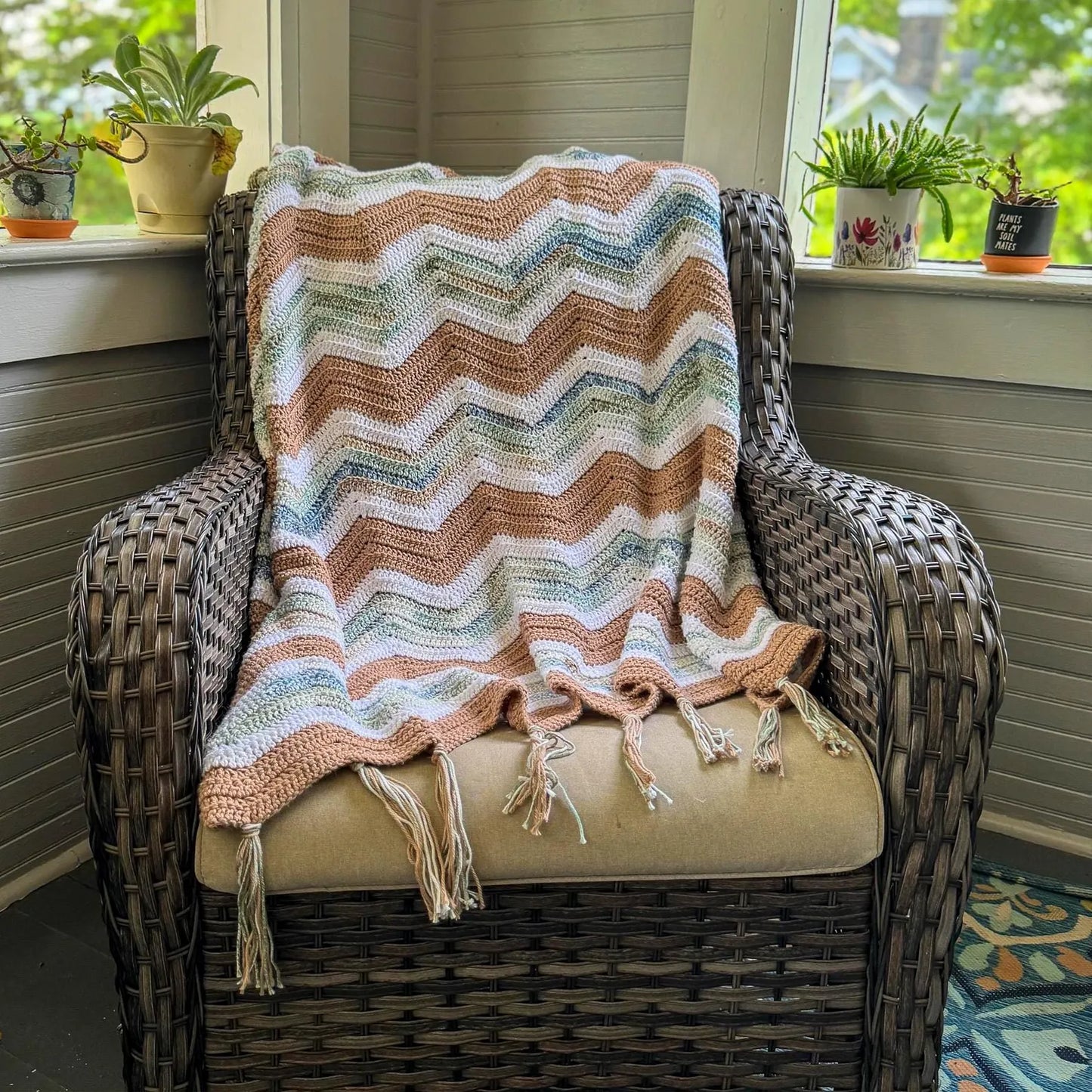 Daytona Sands Crochet Blanket Pattern