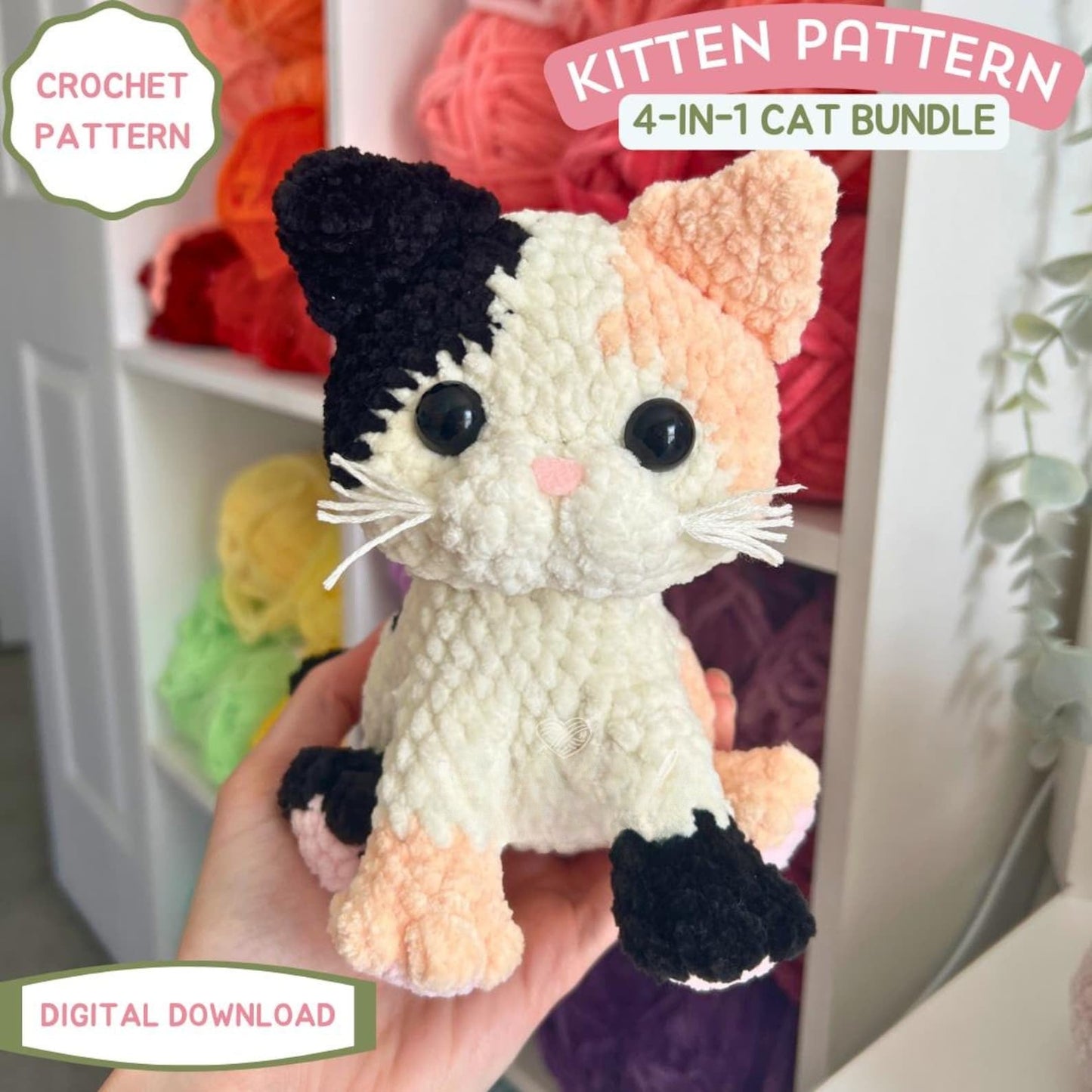 Kitten Bundle Crochet Pattern