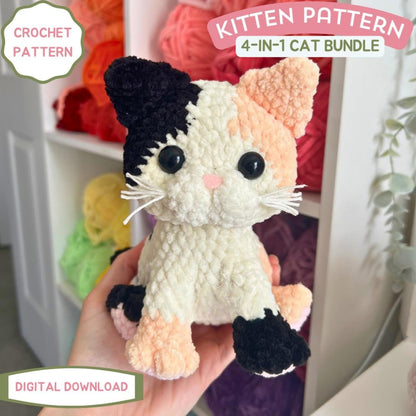 Kitten Bundle Crochet Pattern