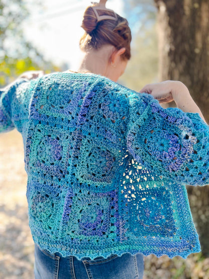 Chloe Cardigan Crochet Pattern