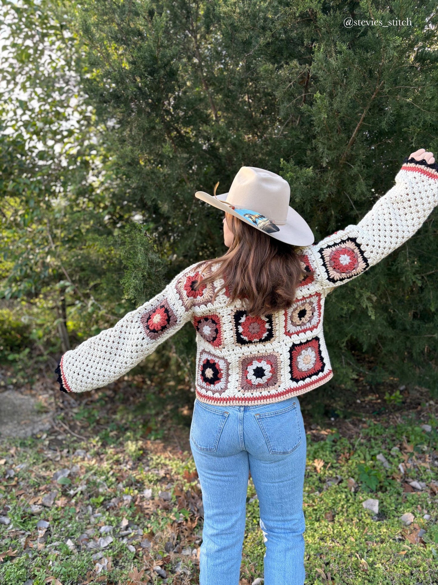 Chloe Cardigan Crochet Pattern