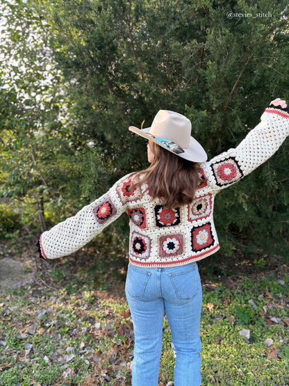 Chloe Cardigan Crochet Pattern