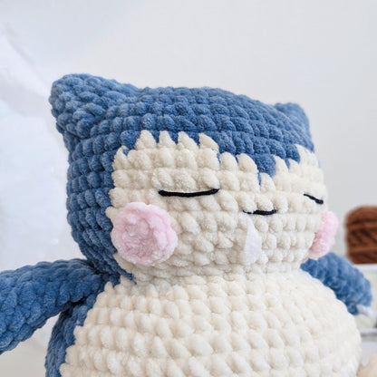 Sleepy Monster Amigurumi Crochet Pattern