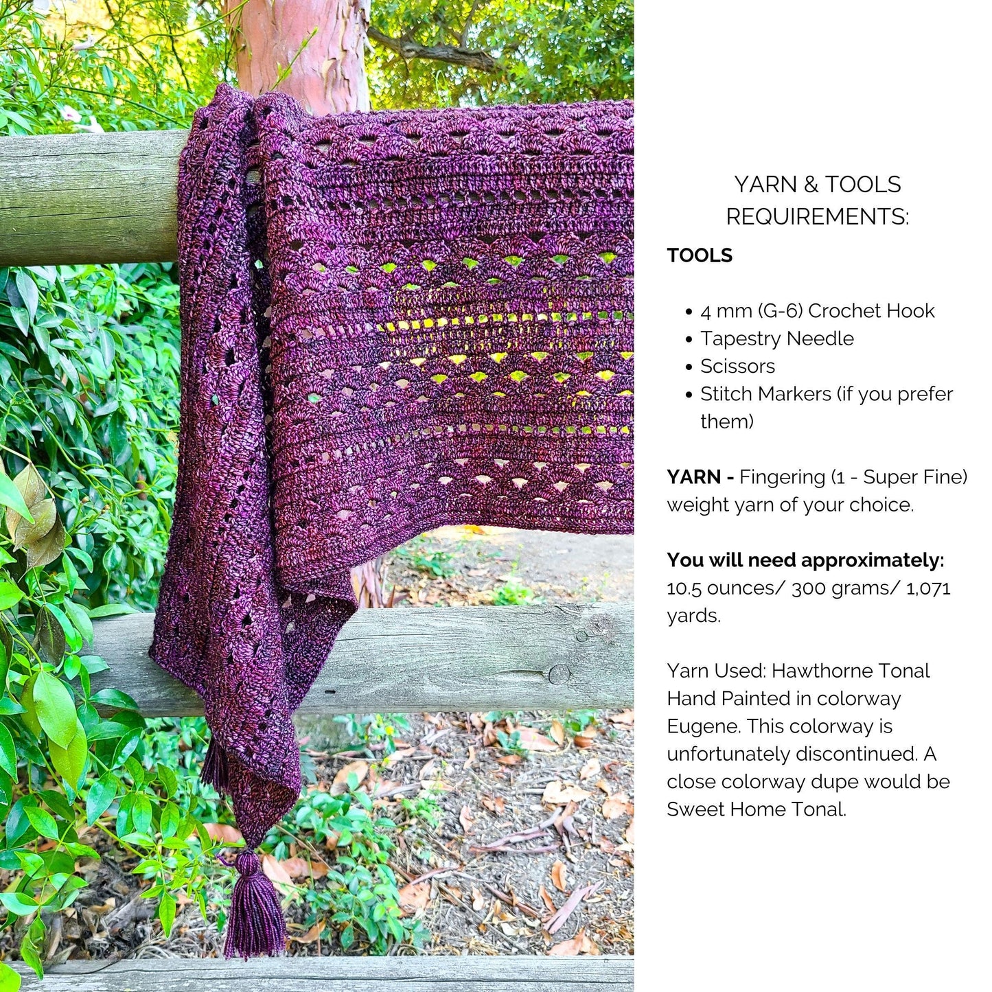 Lacy Wrap For Any Outfit Crochet Pattern