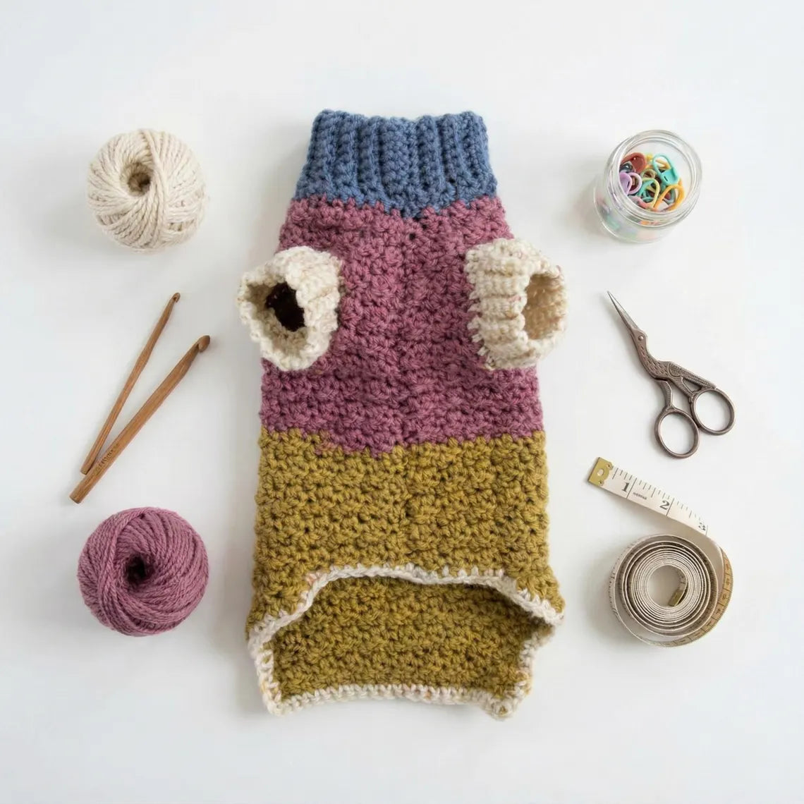 Easy Dog Coat Crochet Pattern