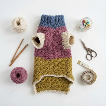 Easy Dog Coat Crochet Pattern