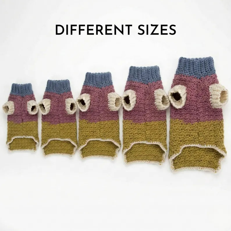 Easy Dog Coat Crochet Pattern
