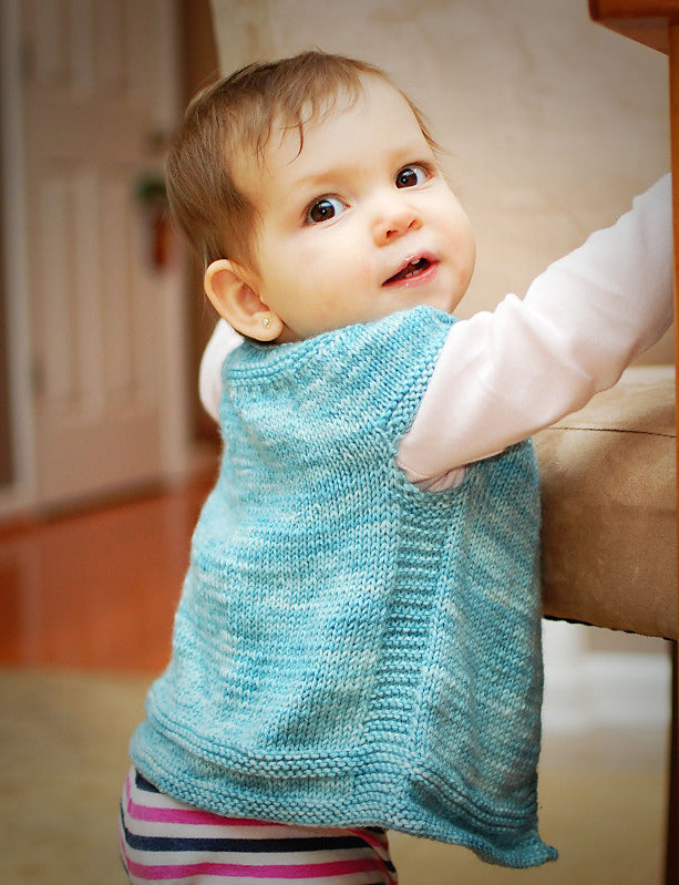 Short Sleeve Buttoned Sweater Knitting Pattern