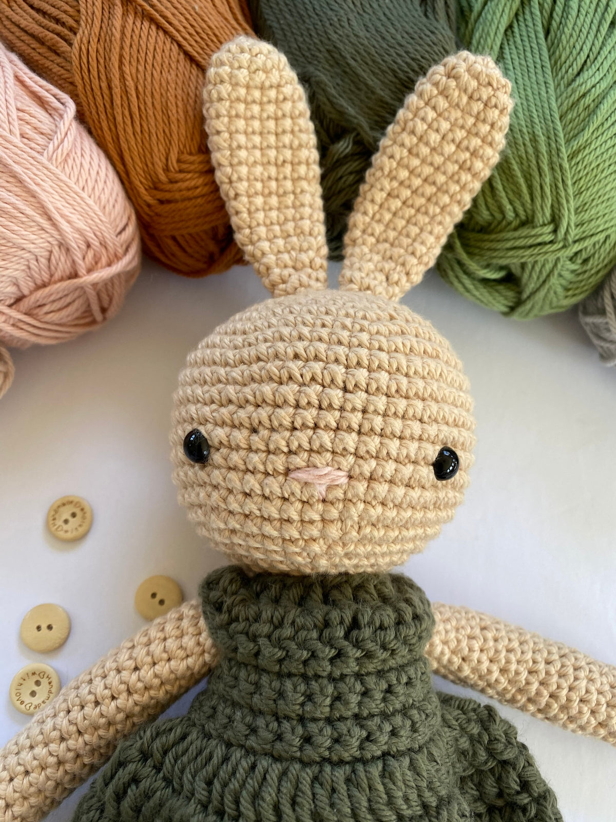 Ruby Bunny Crochet Pattern