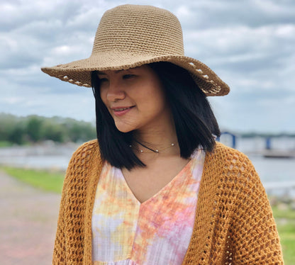 Cool Sun Hat Crochet Pattern