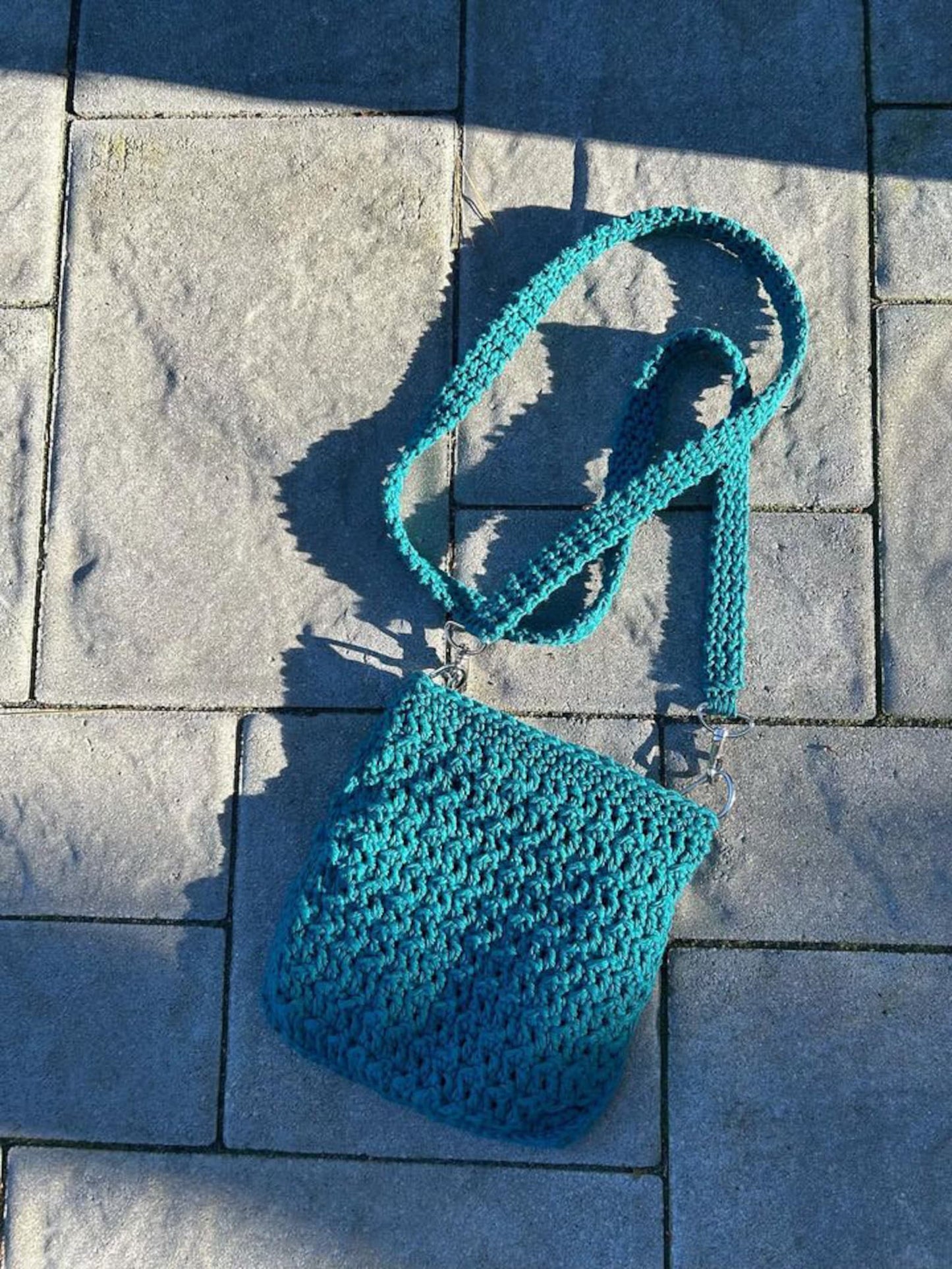 Sunflower Granny Square Bag Crochet Pattern