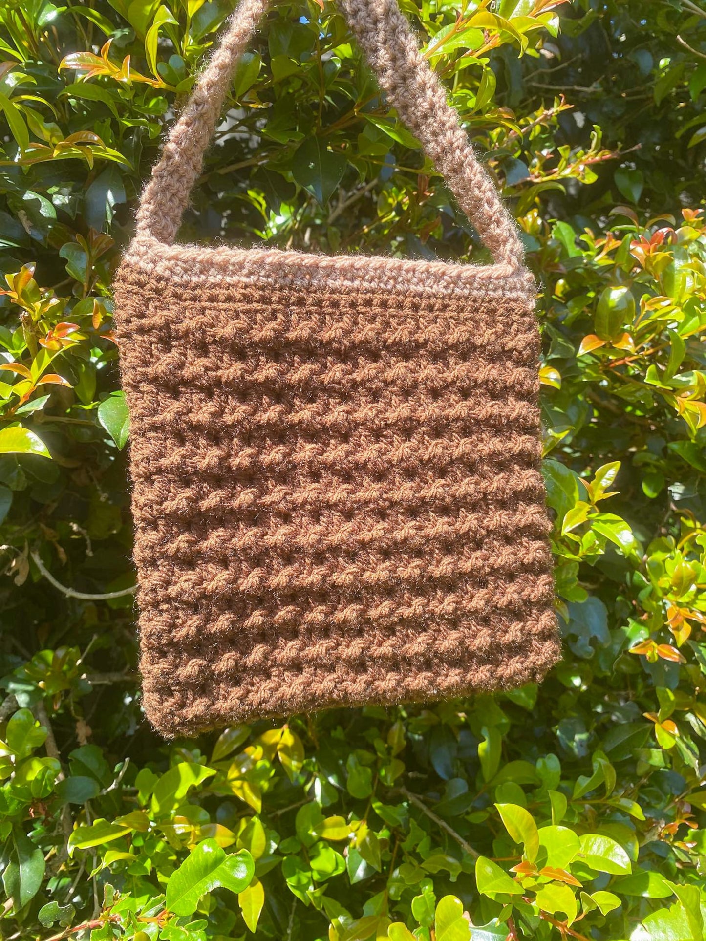 Sunflower Granny Square Bag Crochet Pattern