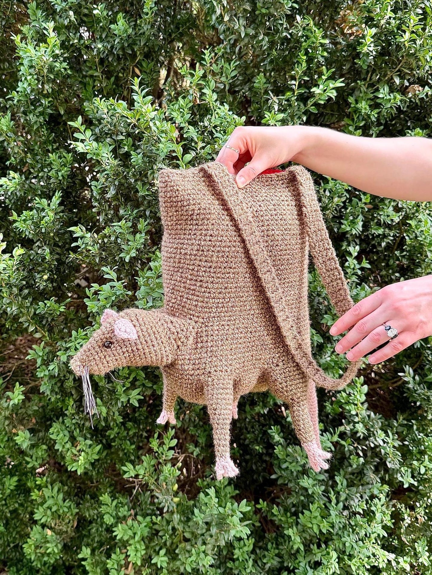 Rat Tote Bag Crochet Pattern