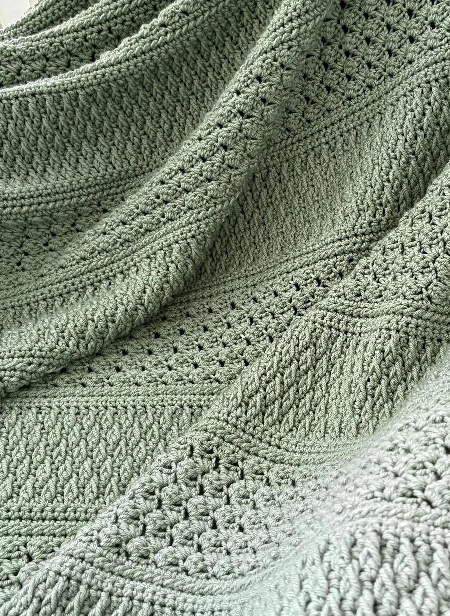 Field and Forest Crochet Throw Pattern