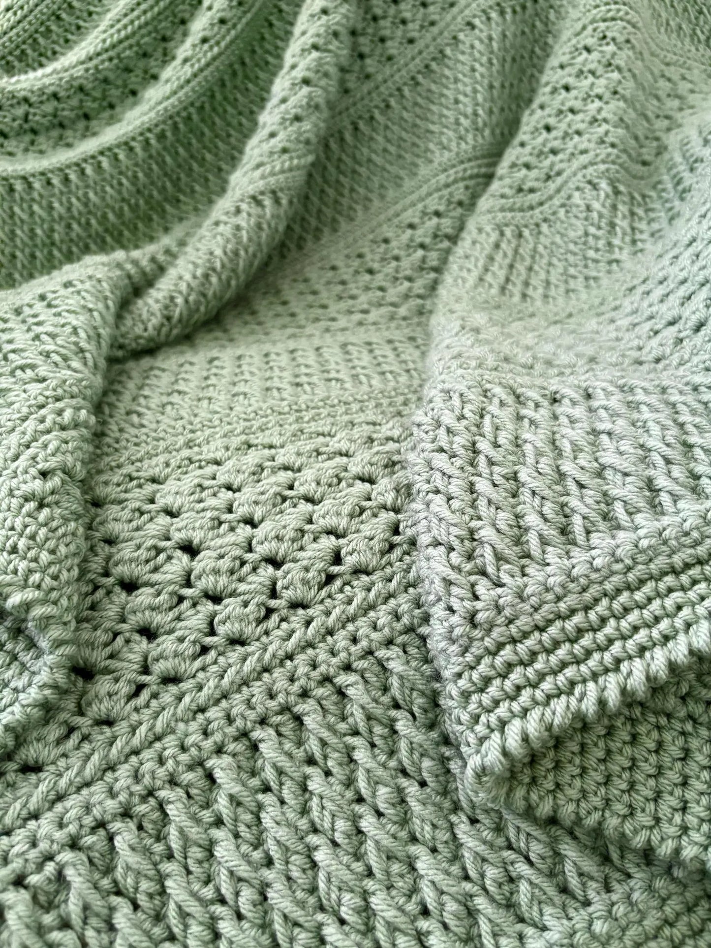 Field and Forest Crochet Throw Pattern