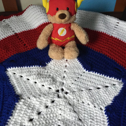 American Hero Blanket Crochet Pattern