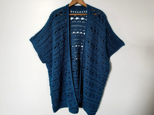Crochet Water's Edge Kimono Pattern