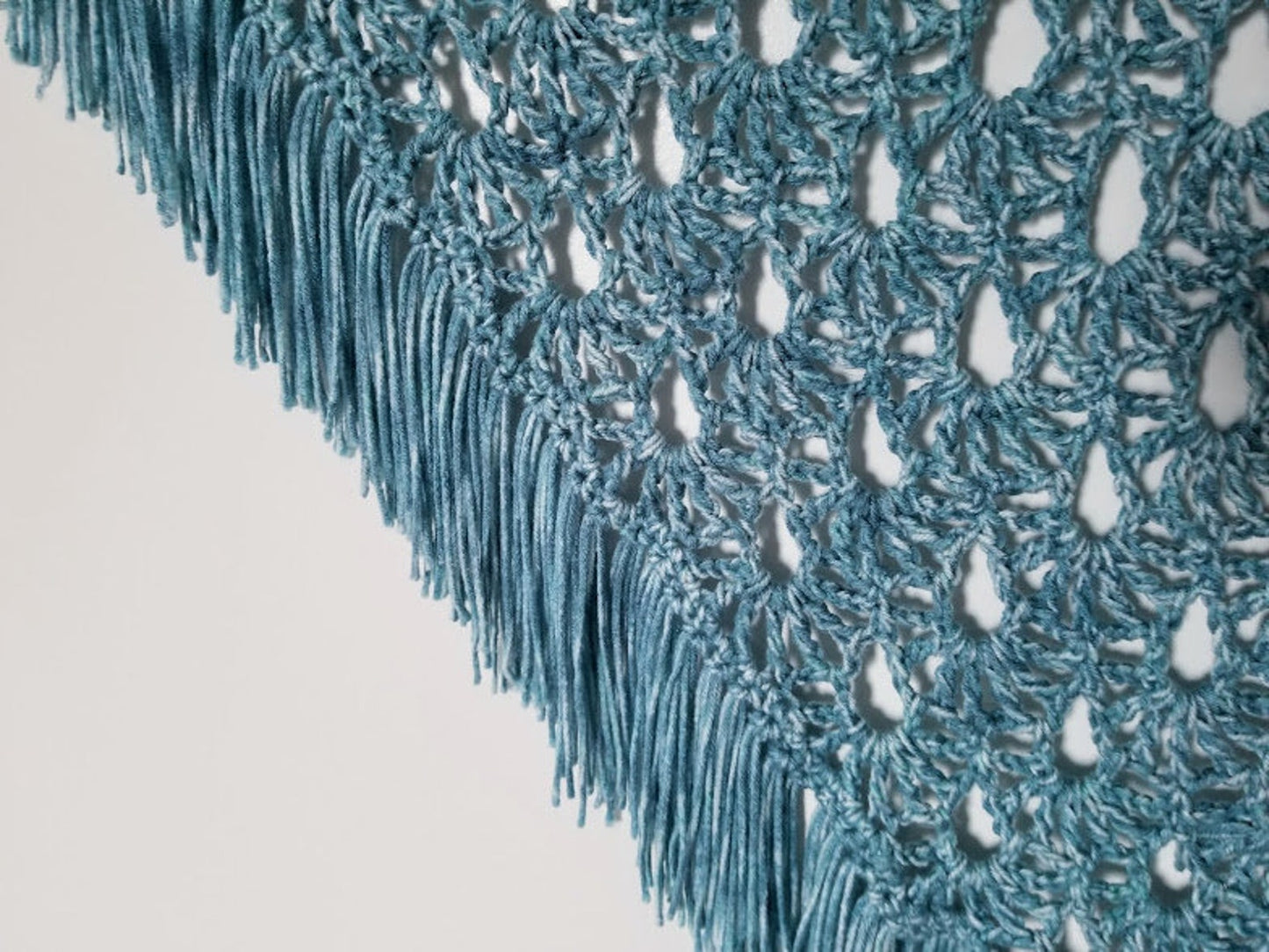 Crochet April Showers Shawl PATTERN