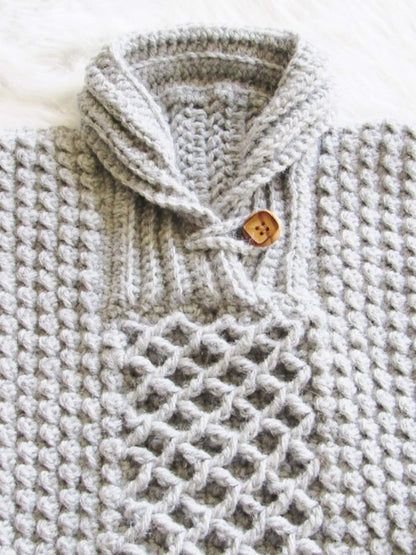 Baby and Toddler Sweater Crochet Pattern
