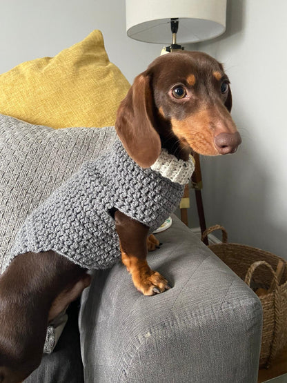 Easy Small Dog Sweater Crochet Pattern