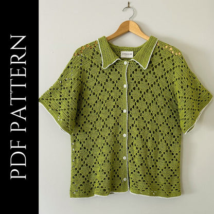 Yolanda Shirt Crochet Pattern