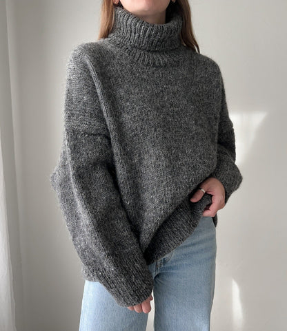 Oversized Sweater Knitting Pattern