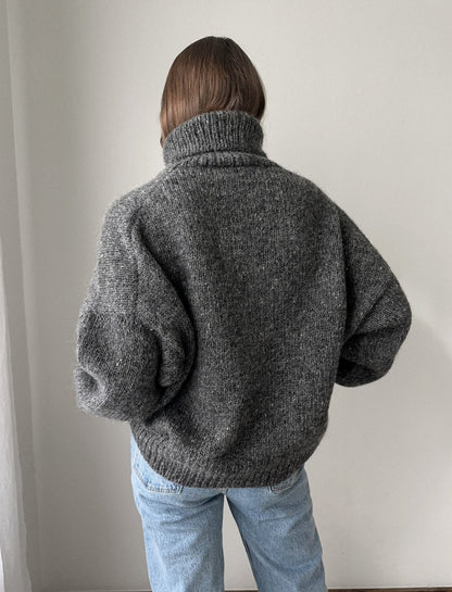 Oversized Sweater Knitting Pattern