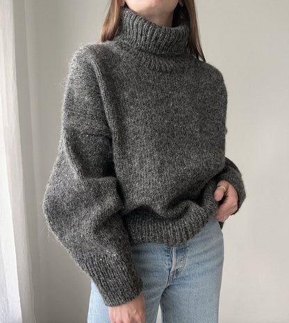 Oversized Sweater Knitting Pattern