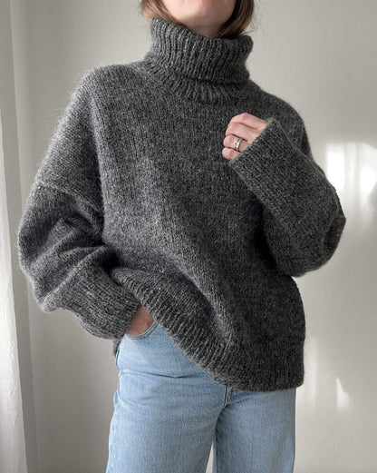 Oversized Sweater Knitting Pattern