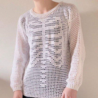 The Skeleton Sweater Crochet Pattern