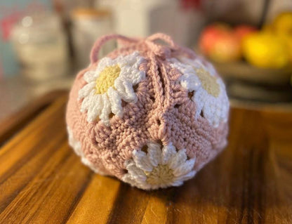 Daisy Sourdough Wrap Crochet Pattern