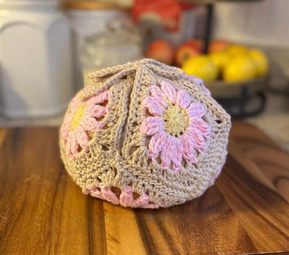 Daisy Sourdough Wrap Crochet Pattern