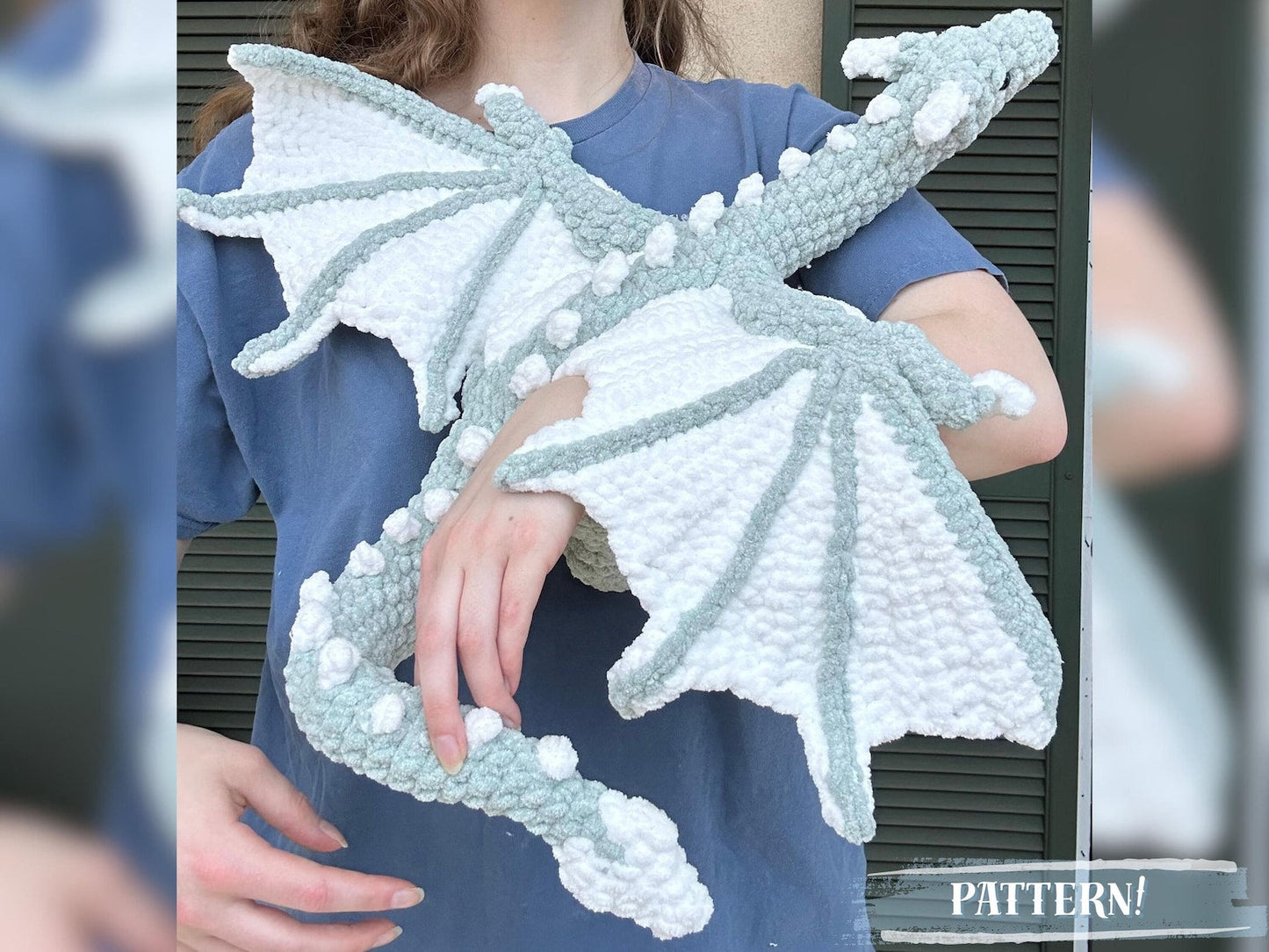 Mama Dragon Crochet Pattern