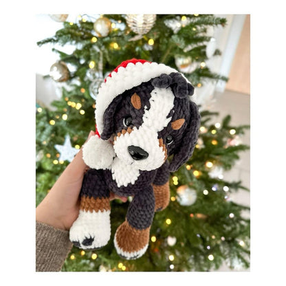 Bernese Mountain Dog Crochet Pattern