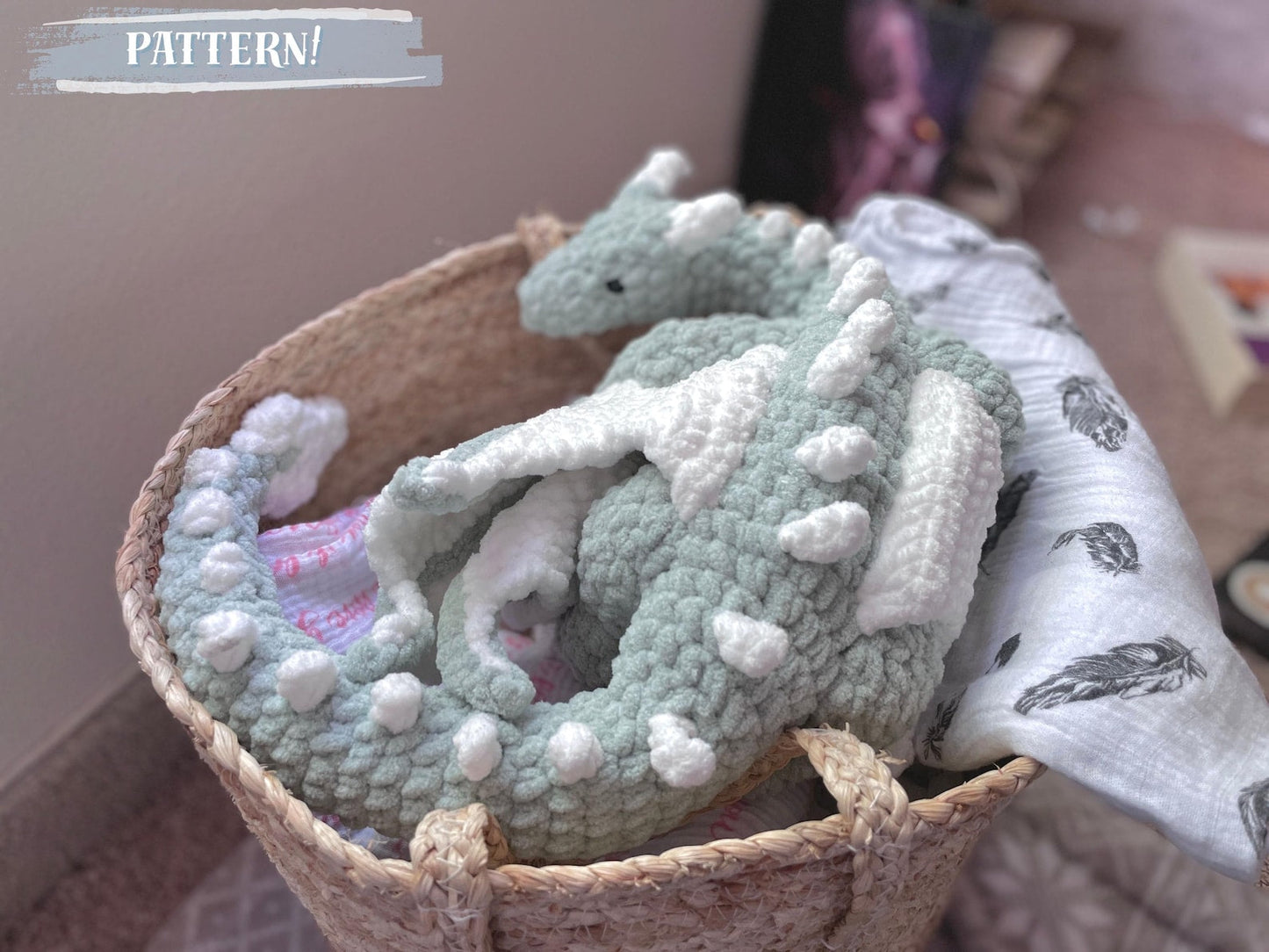 Mama Dragon Crochet Pattern