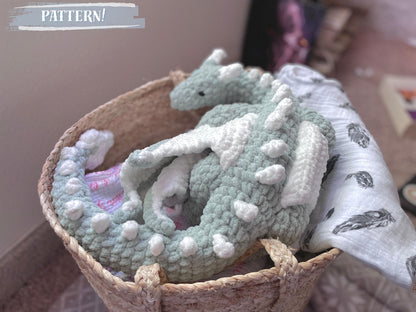 Mama Dragon Crochet Pattern