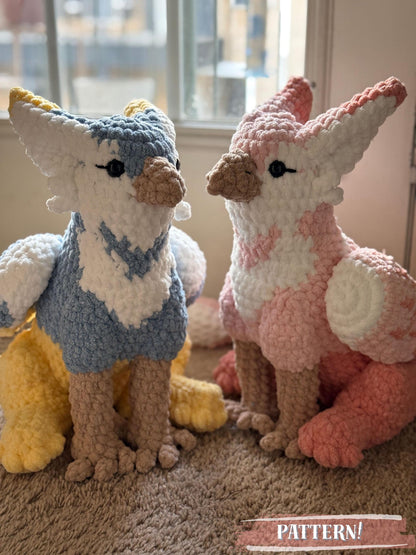Messenger Mouse Griffin Crochet Pattern