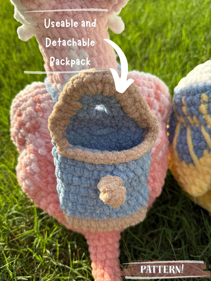 Messenger Mouse Griffin Crochet Pattern