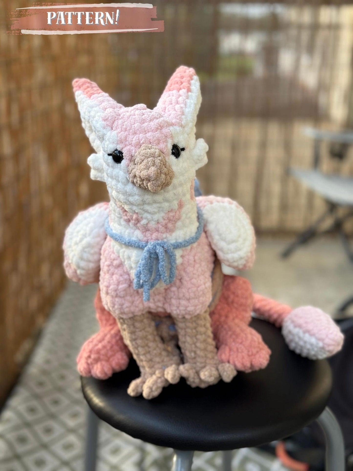 Messenger Mouse Griffin Crochet Pattern