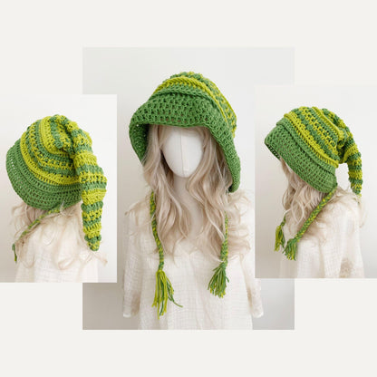 Pixie Hat Hoodie Crochet Pattern