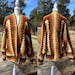 Four-Color Hexagon Cardigan Crochet Pattern