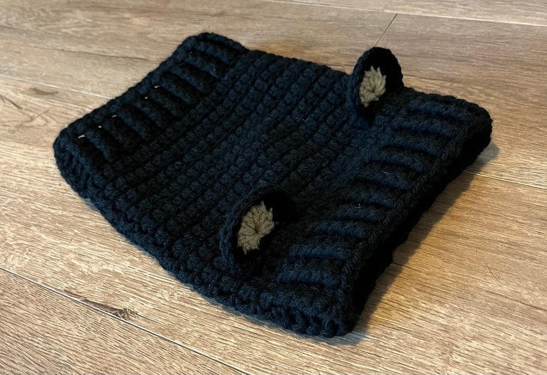 Dog Bear Snood Cowl Crochet Pattern