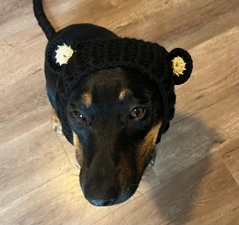 Dog Bear Snood Cowl Crochet Pattern