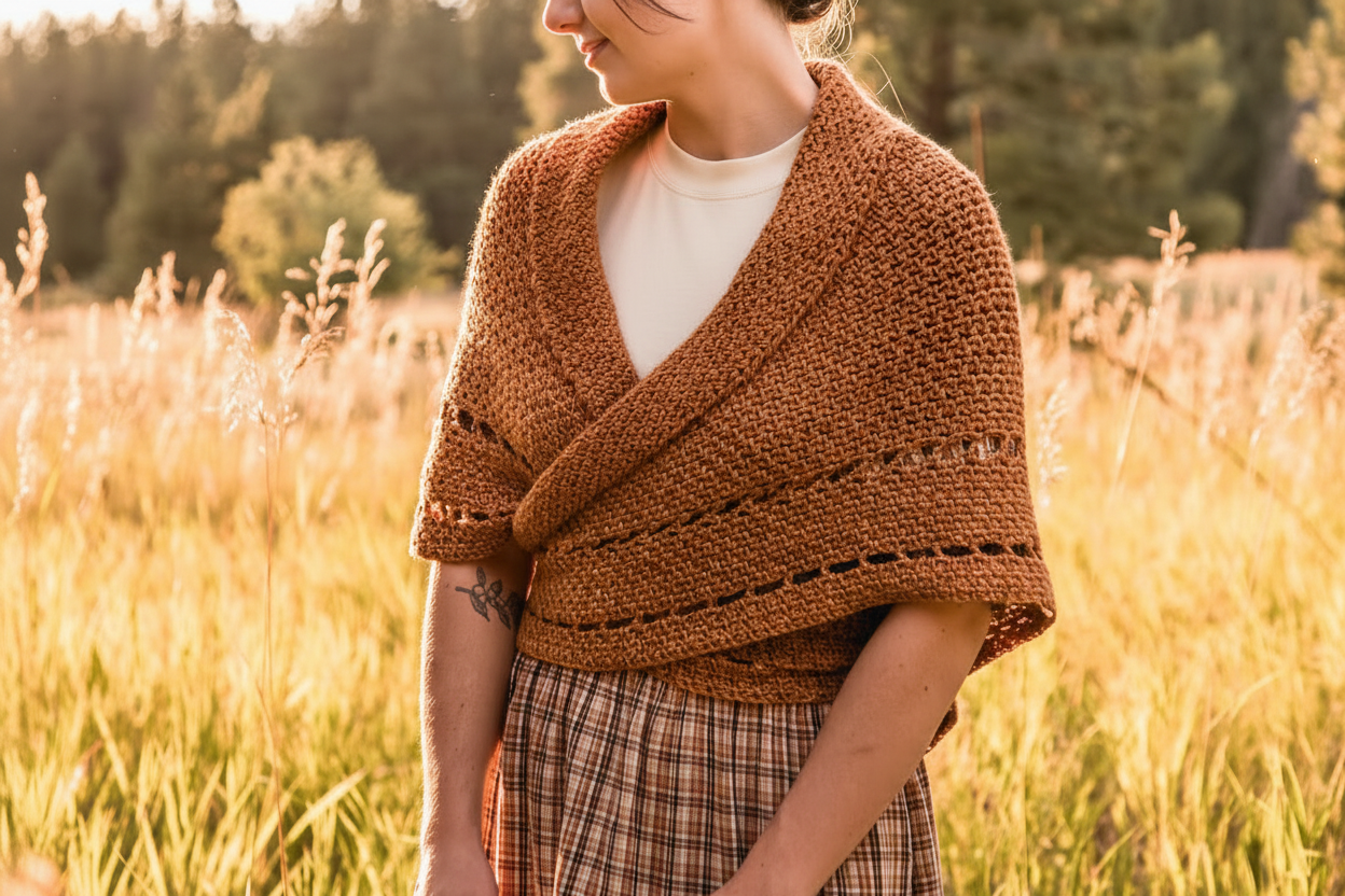 Outlander Inspired Shawl Crochet Pattern