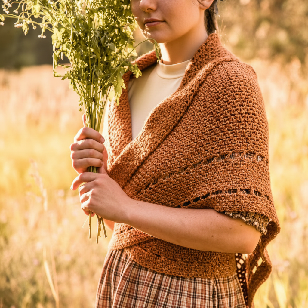 Outlander Inspired Shawl Crochet Pattern